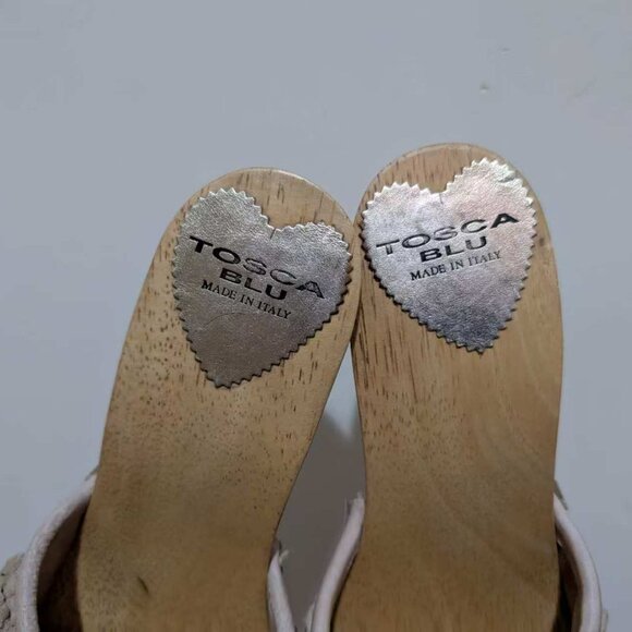 Tosca Blu women's sandals, Made In Italy Size 7 - Picture 6 of 7
